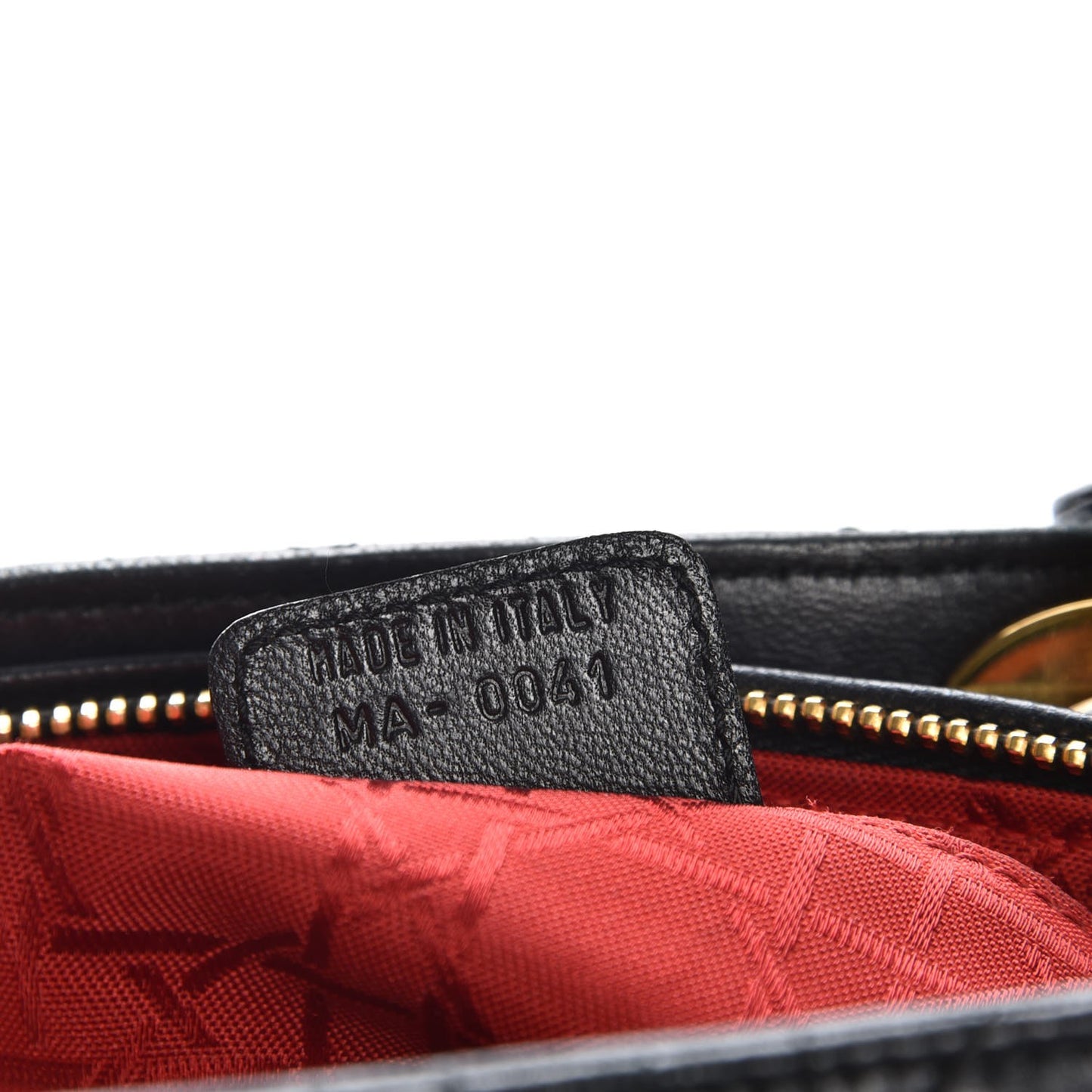 Lambskin Cannage Large Lady Dior Black