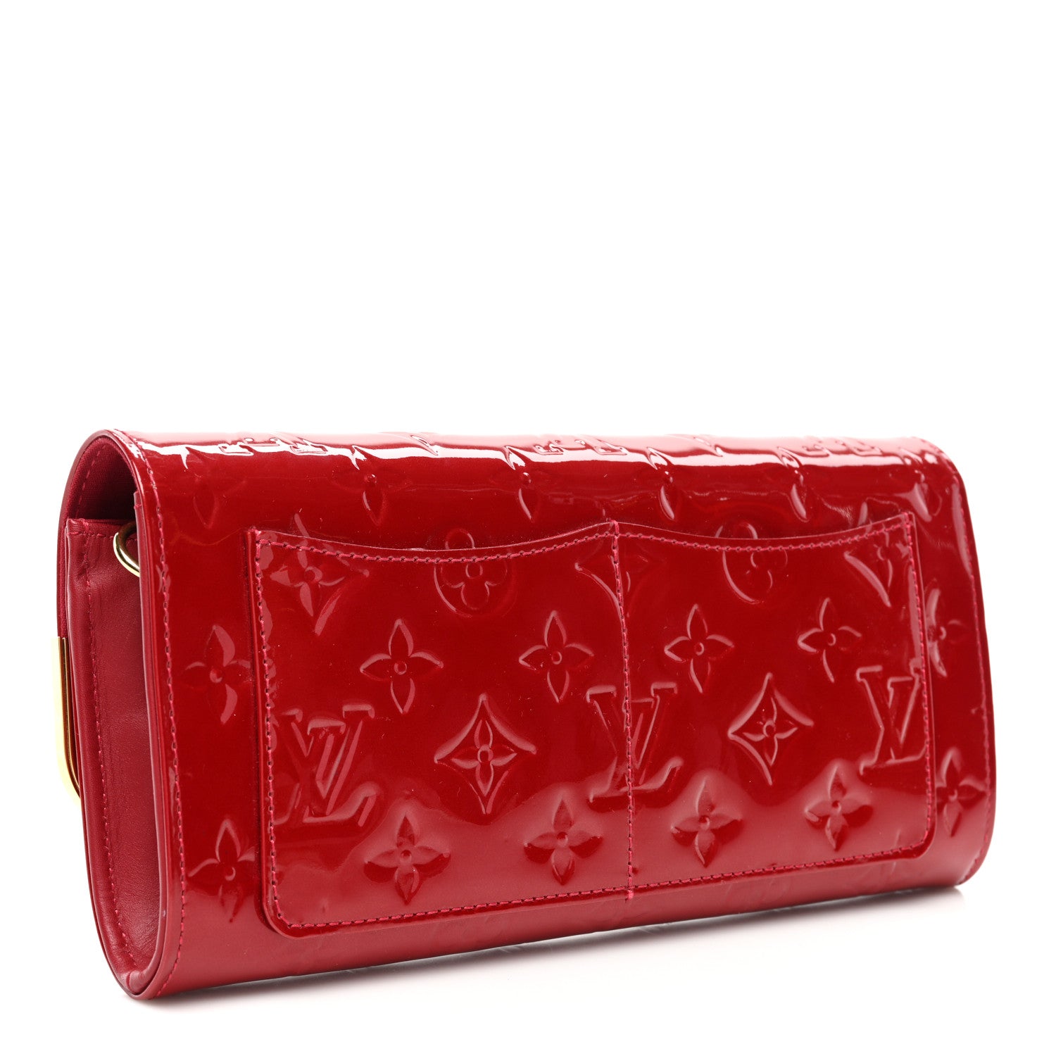 Louis Vuitton Vernis Rossmore MM Pomme D'Amour 3 of 9