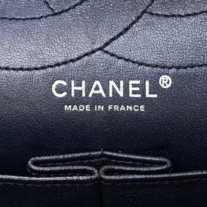 Chanel Aged Calfskin Quilted 2.55 Reissue 227 Flap Navy Blue 6 of 13