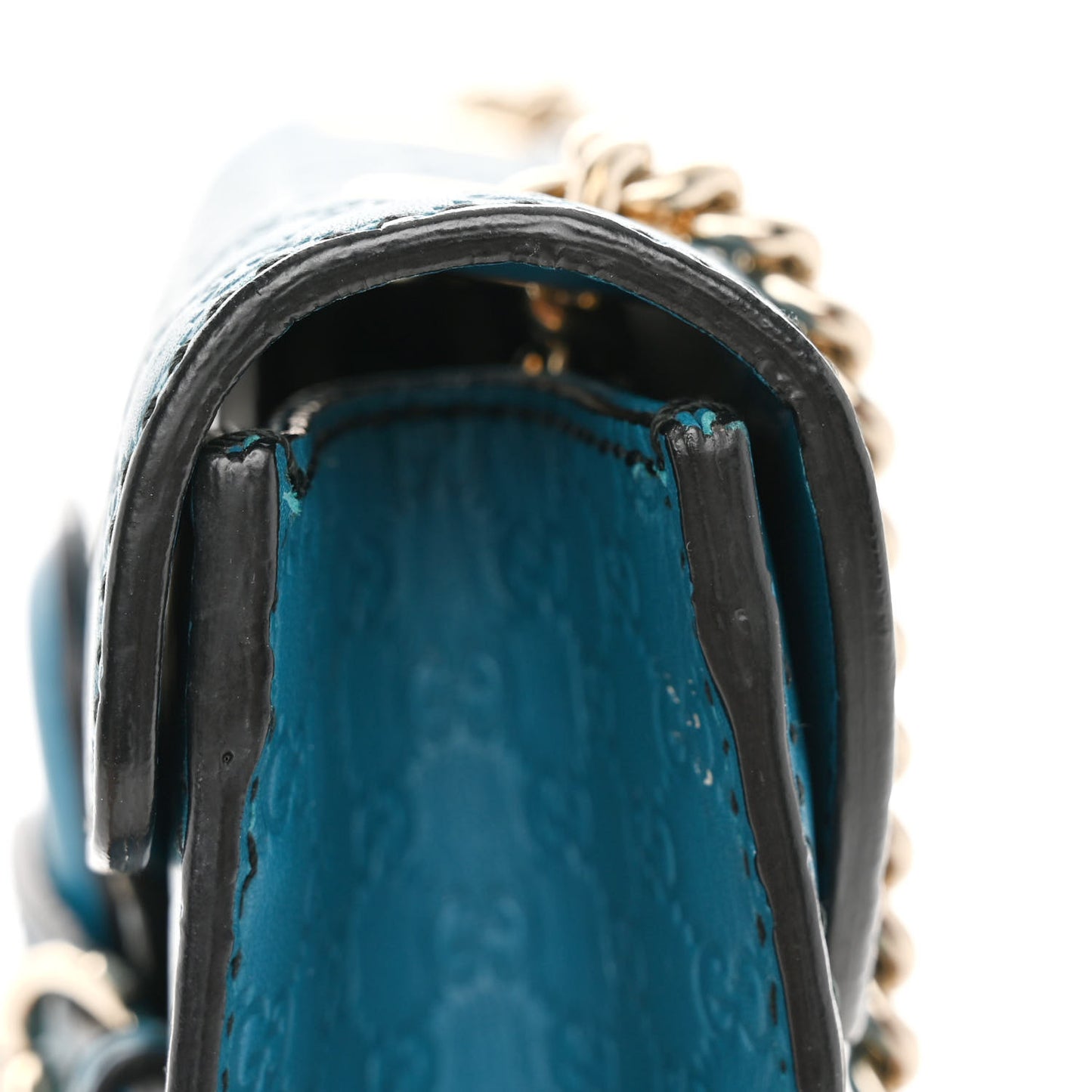 Microguccissima Mini Emily Shoulder Bag Deep Cobalt