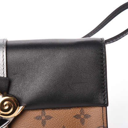 Louis Vuitton Calfskin Reverse Monogram Column Clutch 9 of 10