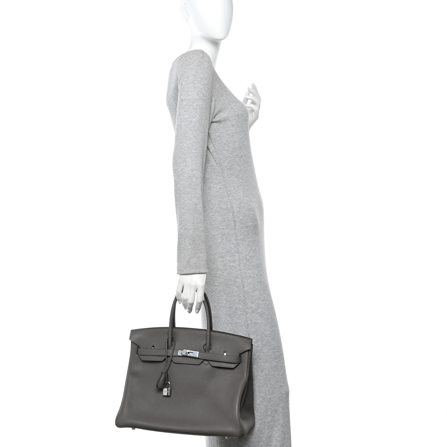 Taurillon Clemence Birkin 35 Etain