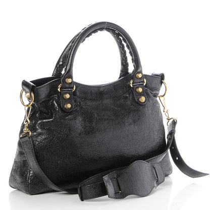 Balenciaga Agneau Giant 12 Gold Hardware Town Black 4 of 8