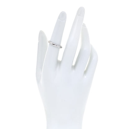 Tiffany Platinum Diamond Elsa Peretti Band Ring 53 6.5 2 of 5