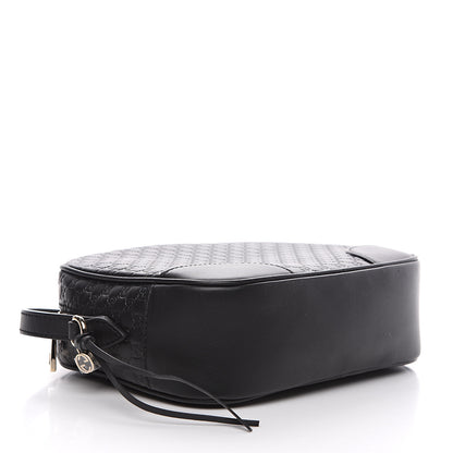 Gucci Microguccissima Mini Bree Messenger Bag Black 3 of 9