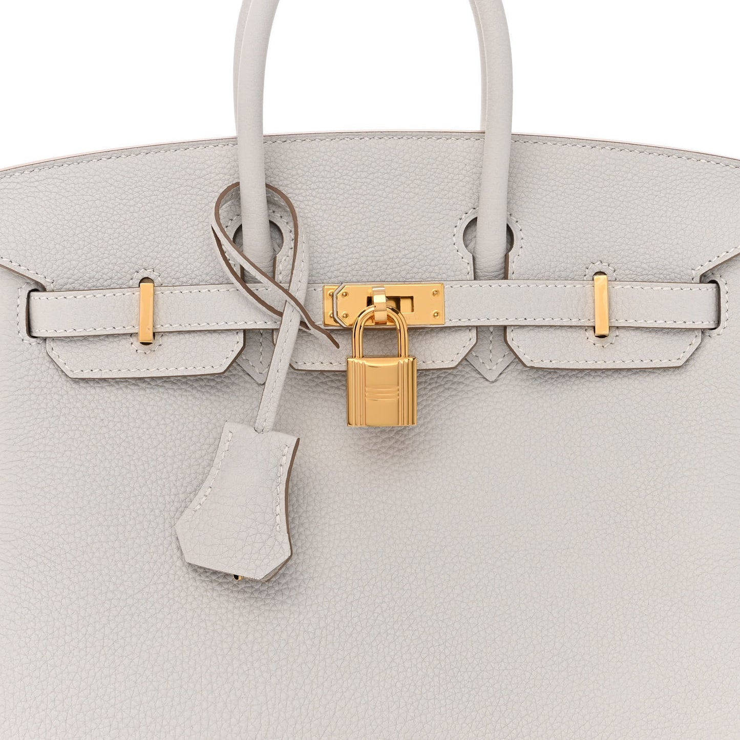 Togo Birkin 25 Gris Pale