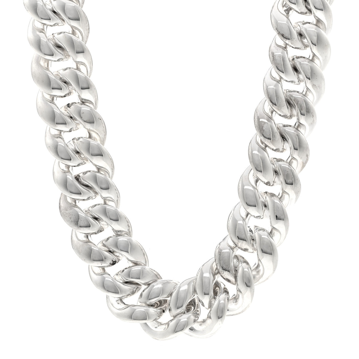 David Yurman Sterling Silver Cordelia Curb Link Necklace 1 of 4