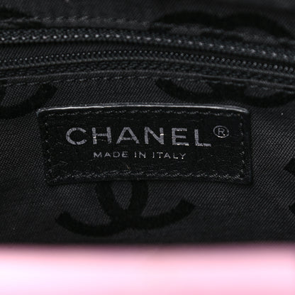 Chanel Calfskin Quilted Medium Cambon Tote Pink Black 6 of 9