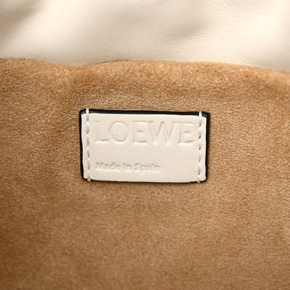 Loewe Calfskin Mini Flamenco Knot Clutch Angora 6 of 10