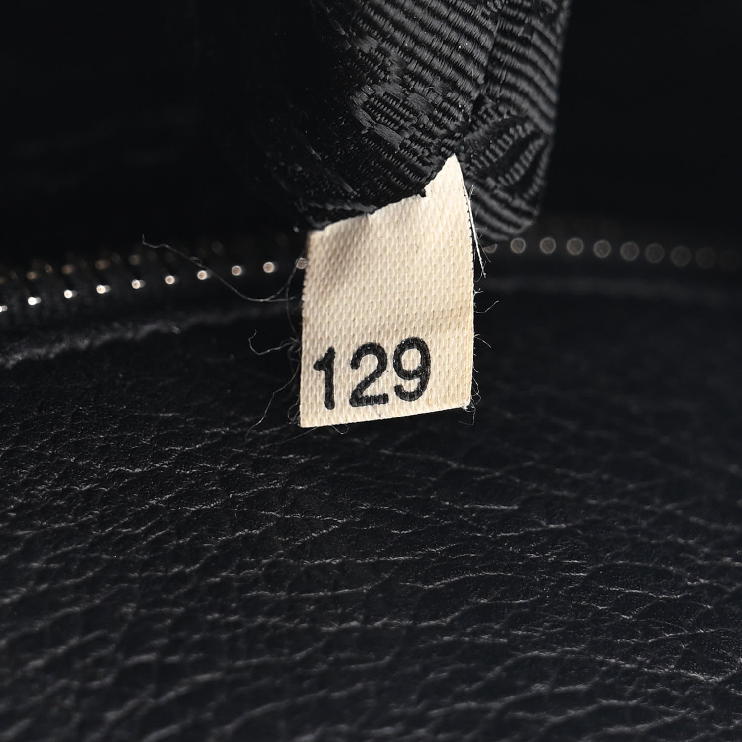 Prada Vitello Daino Tote Black 7 of 10