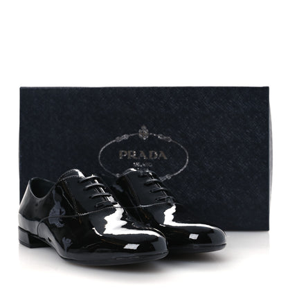Prada Patent Oxfords 35 Black 11 of 11