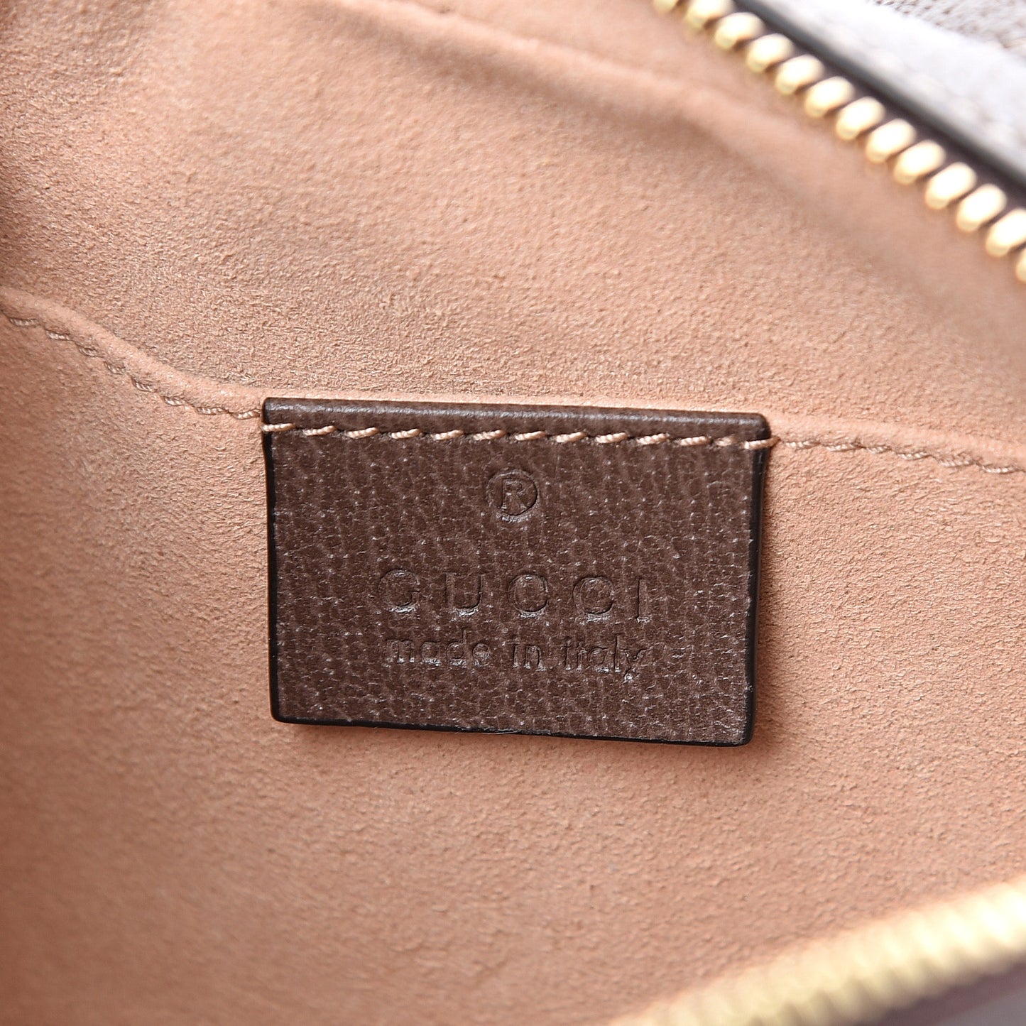 GG Supreme Monogram Web Mini Ophidia Shoulder Bag Brown