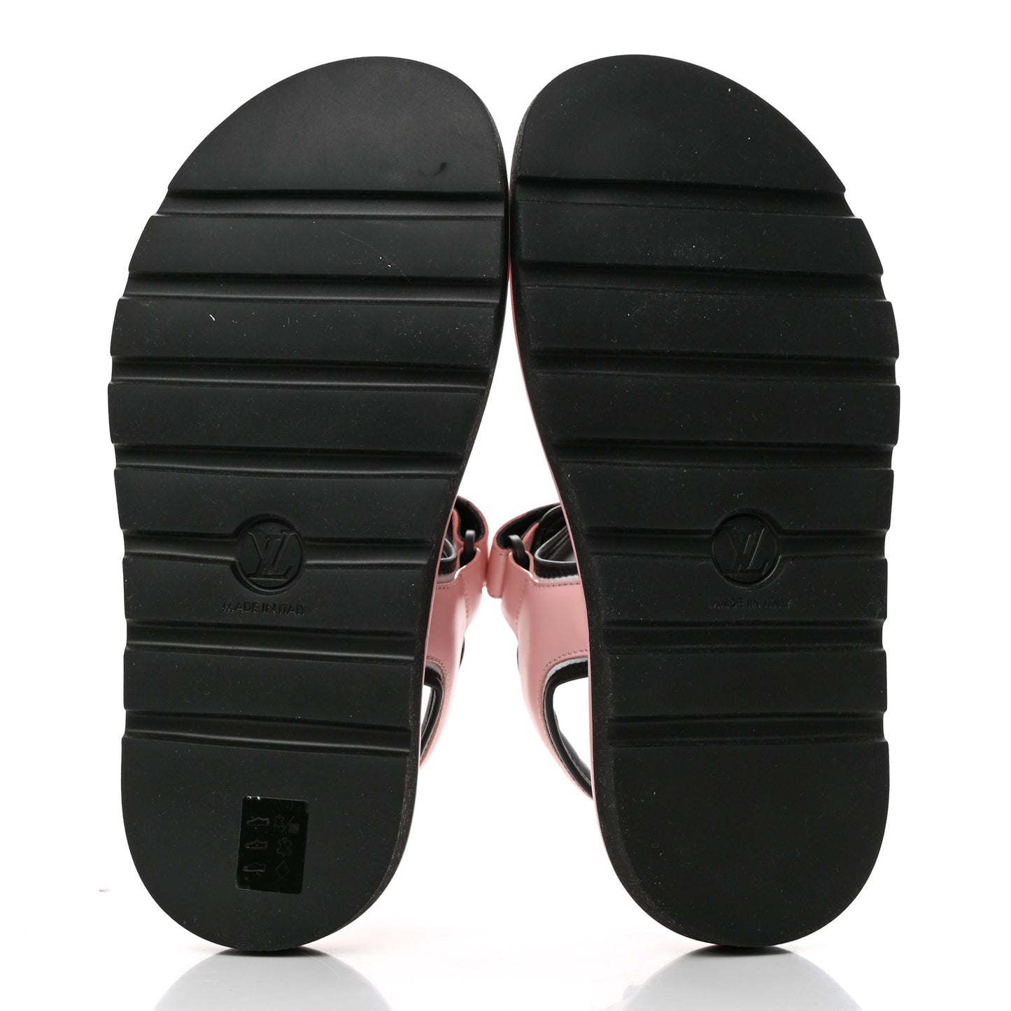 Calfskin Pool Pillow Flat Comfort Sandals 40 Rose Clair Pink