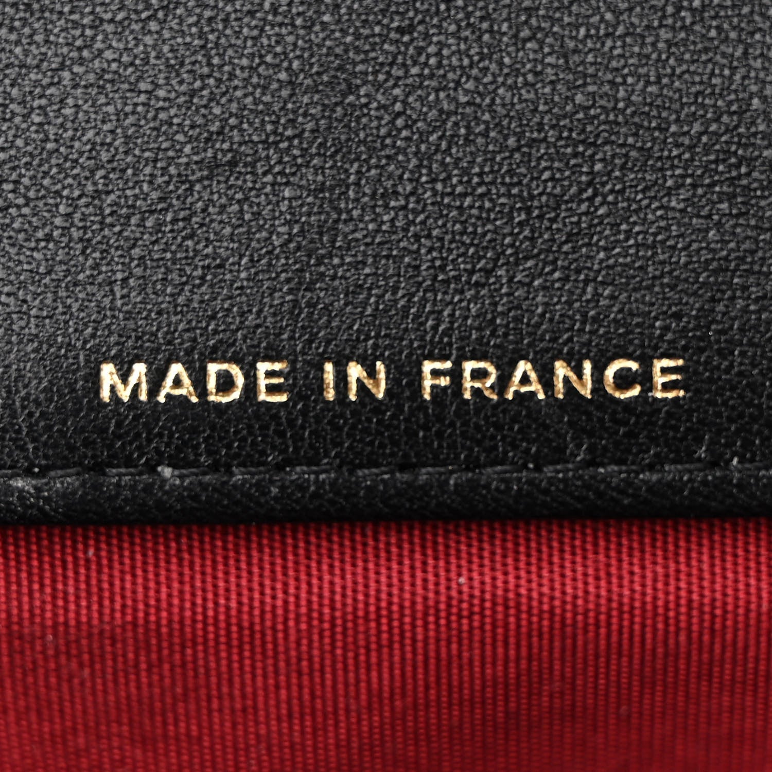 Chanel Goatskin Quilted Chanel 19 Glasses Case With Chain Black 7 of 13