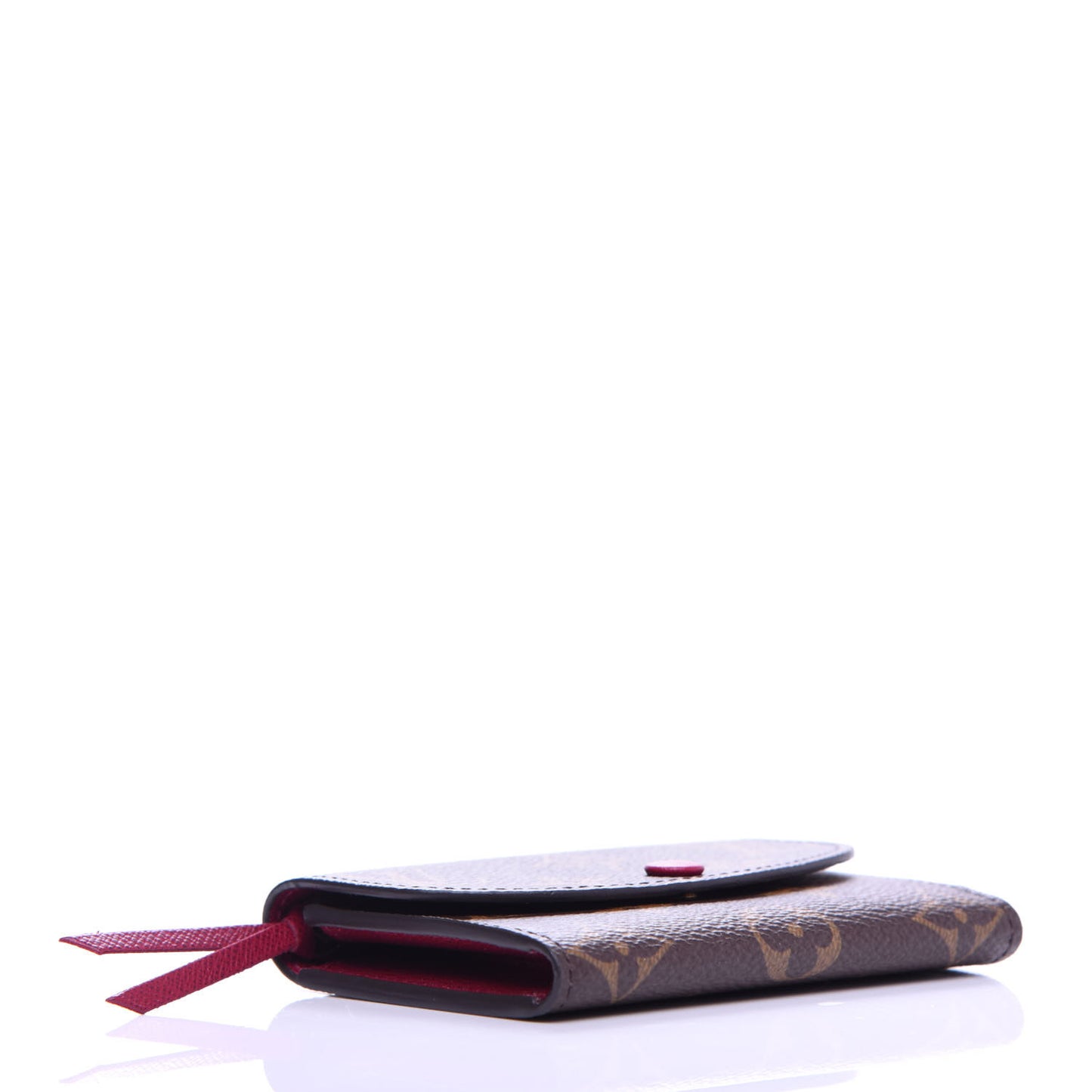 Monogram Rosalie Coin Purse Fuchsia