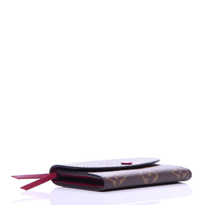 Louis Vuitton Monogram Rosalie Coin Purse Fuchsia 4 of 7