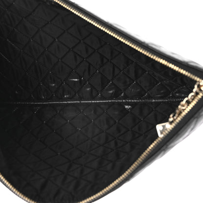 Chanel Lambskin Quilted Large Casino Beauty CC Cosmetic Case Black 5 of 9