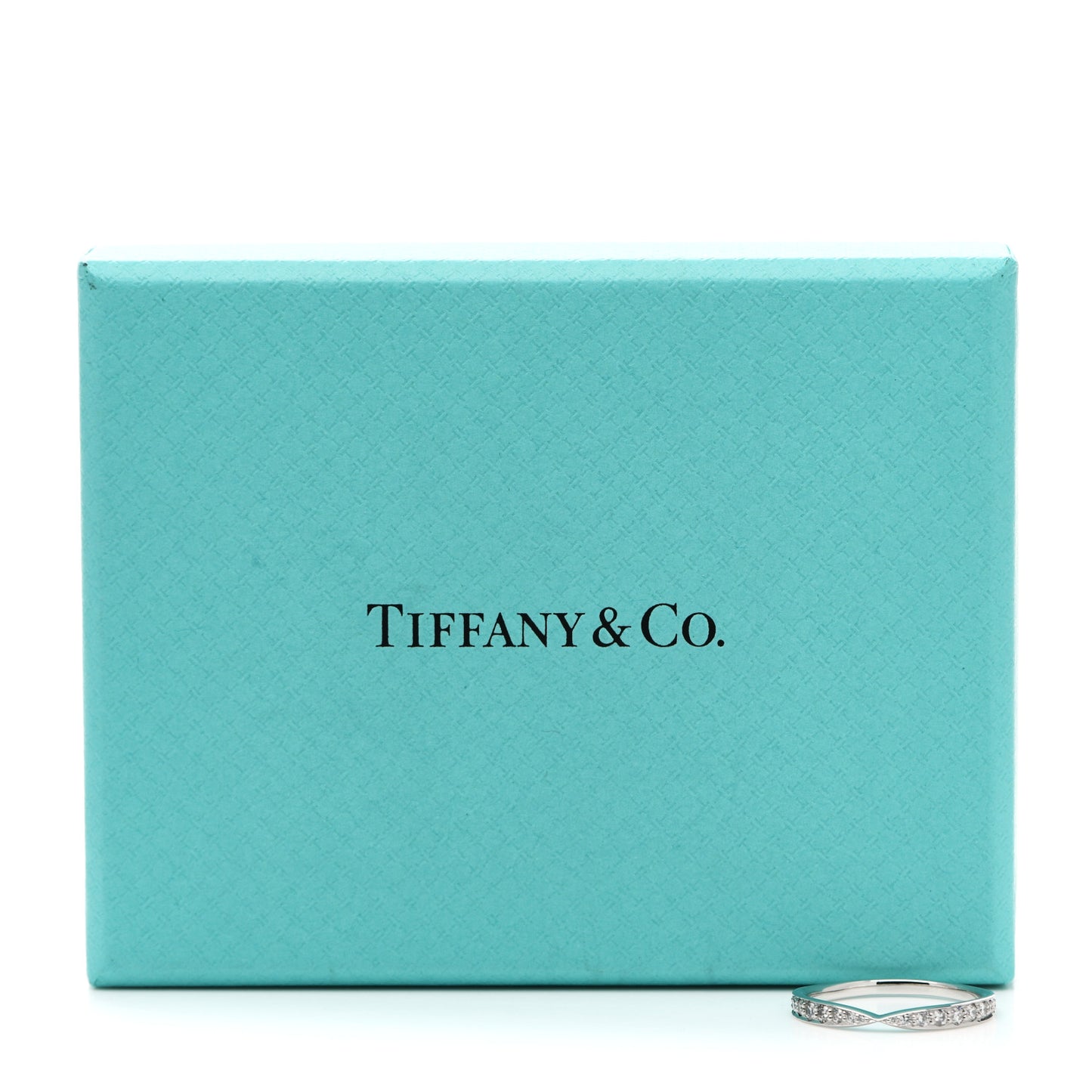 Platinum Diamond Harmony Bead-set Band Ring 50 5.5