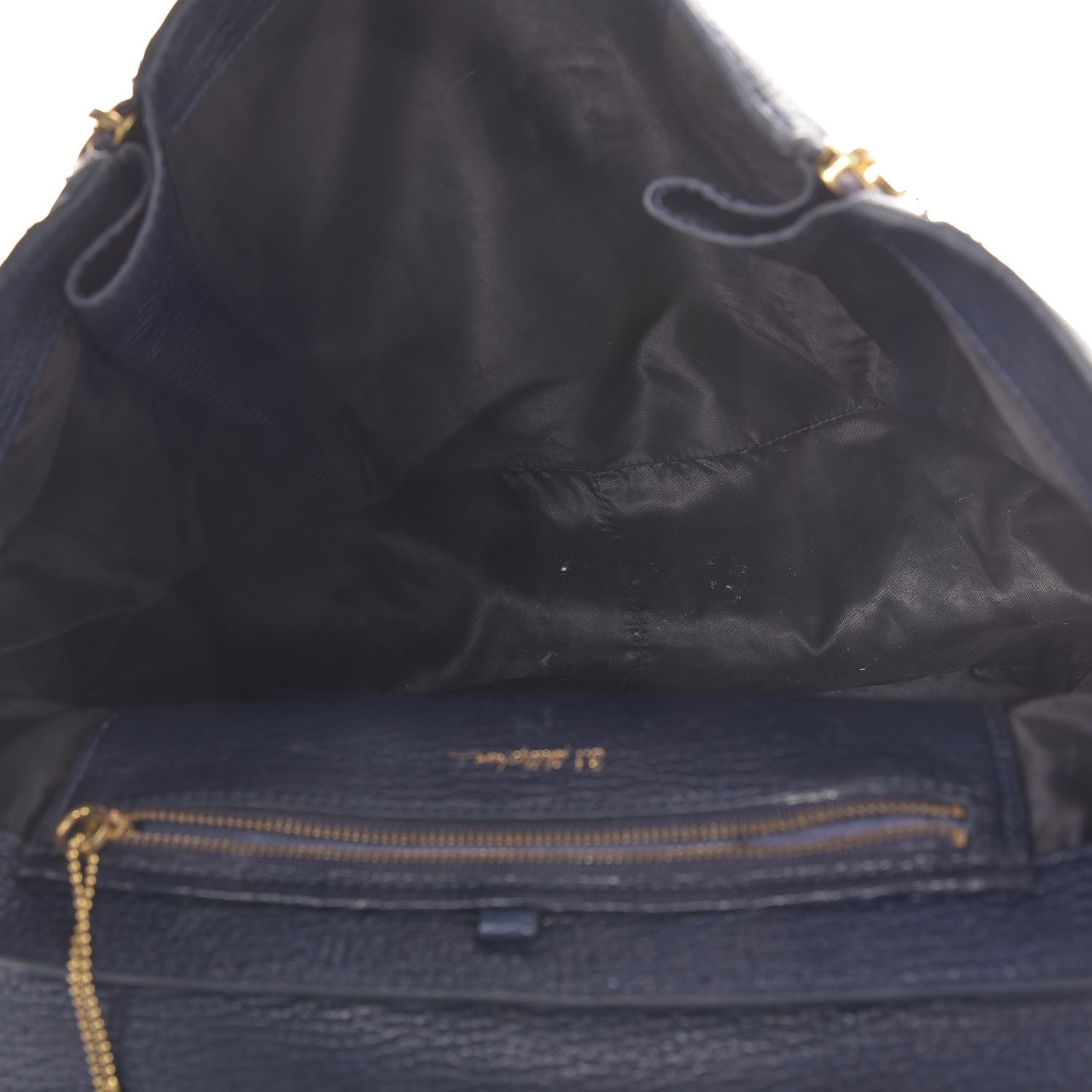3.1 Phillip Lim 3.1 Textured Calfskin Large Pashli Satchel Ink 5 of 16