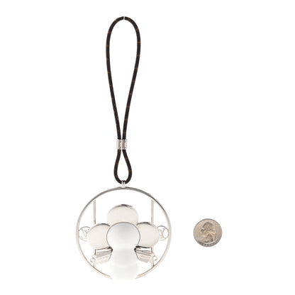 Louis Vuitton Metal Vivienne Swing Bag Charm Silver 2 of 4