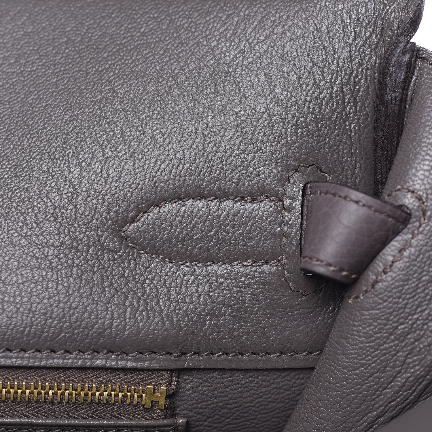 Hermes Togo Birkin 35 Etain 15 of 29