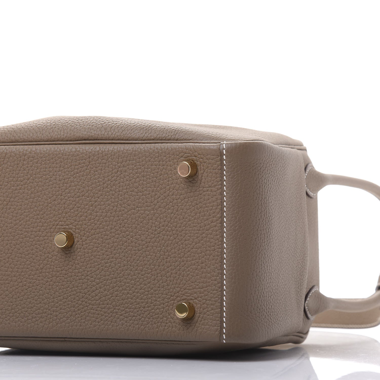 Hermes Taurillon Clemence Lindy 26 Etoupe 6 of 9