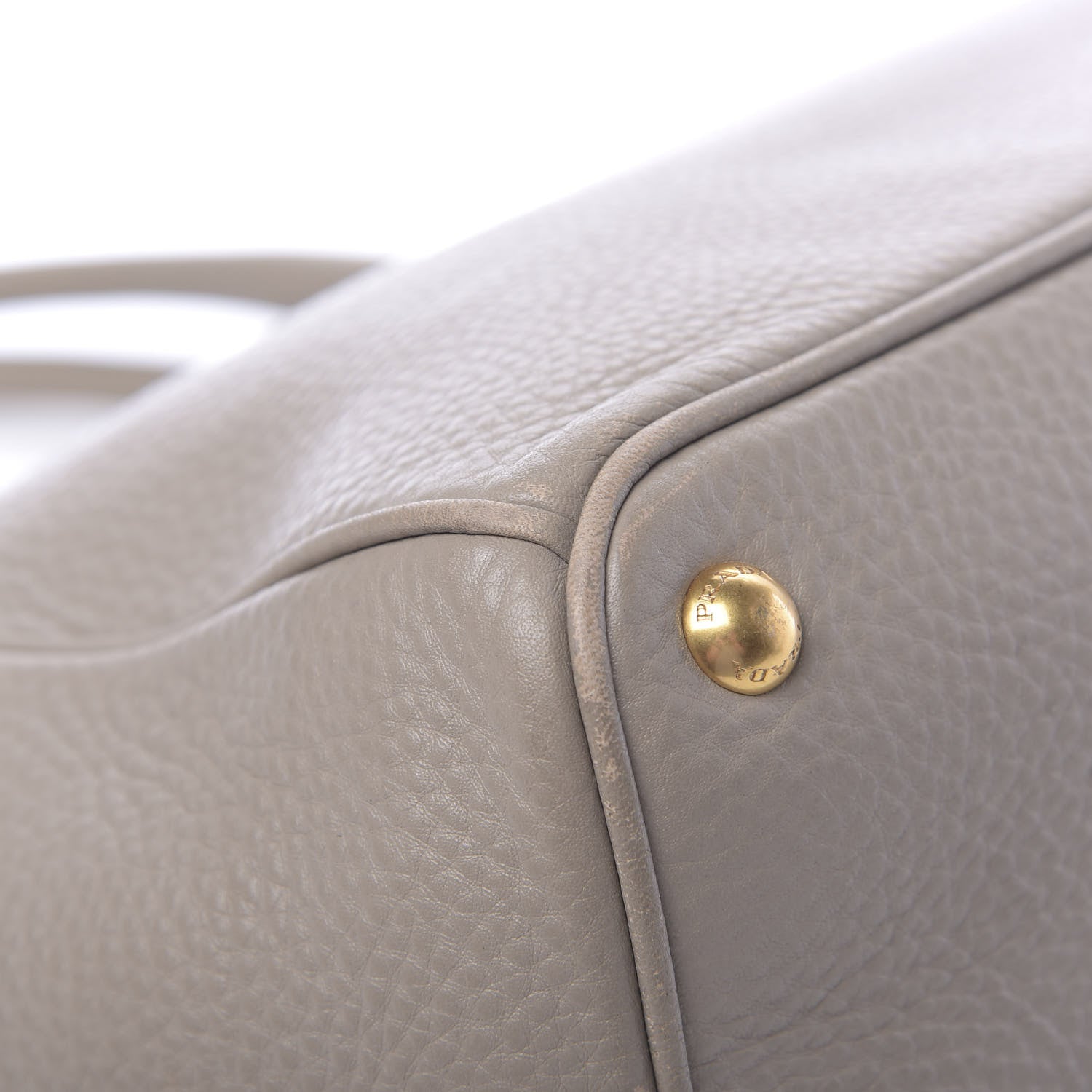 Prada Vitello Daino Tote Pomice 15 of 17
