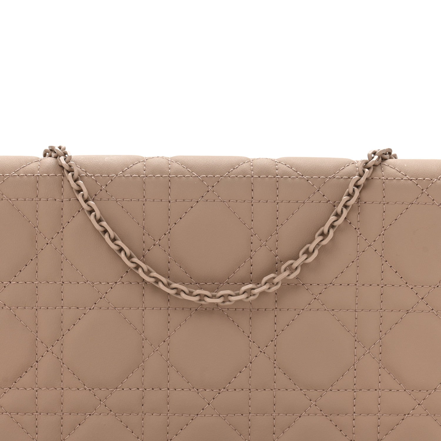 Christian Dior Ultra Matte Calfskin Cannage Lady Dior Clutch Fard 8 of 13