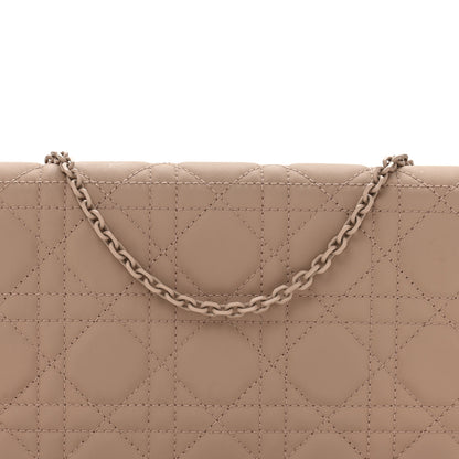 Christian Dior Ultra Matte Calfskin Cannage Lady Dior Clutch Fard 8 of 13