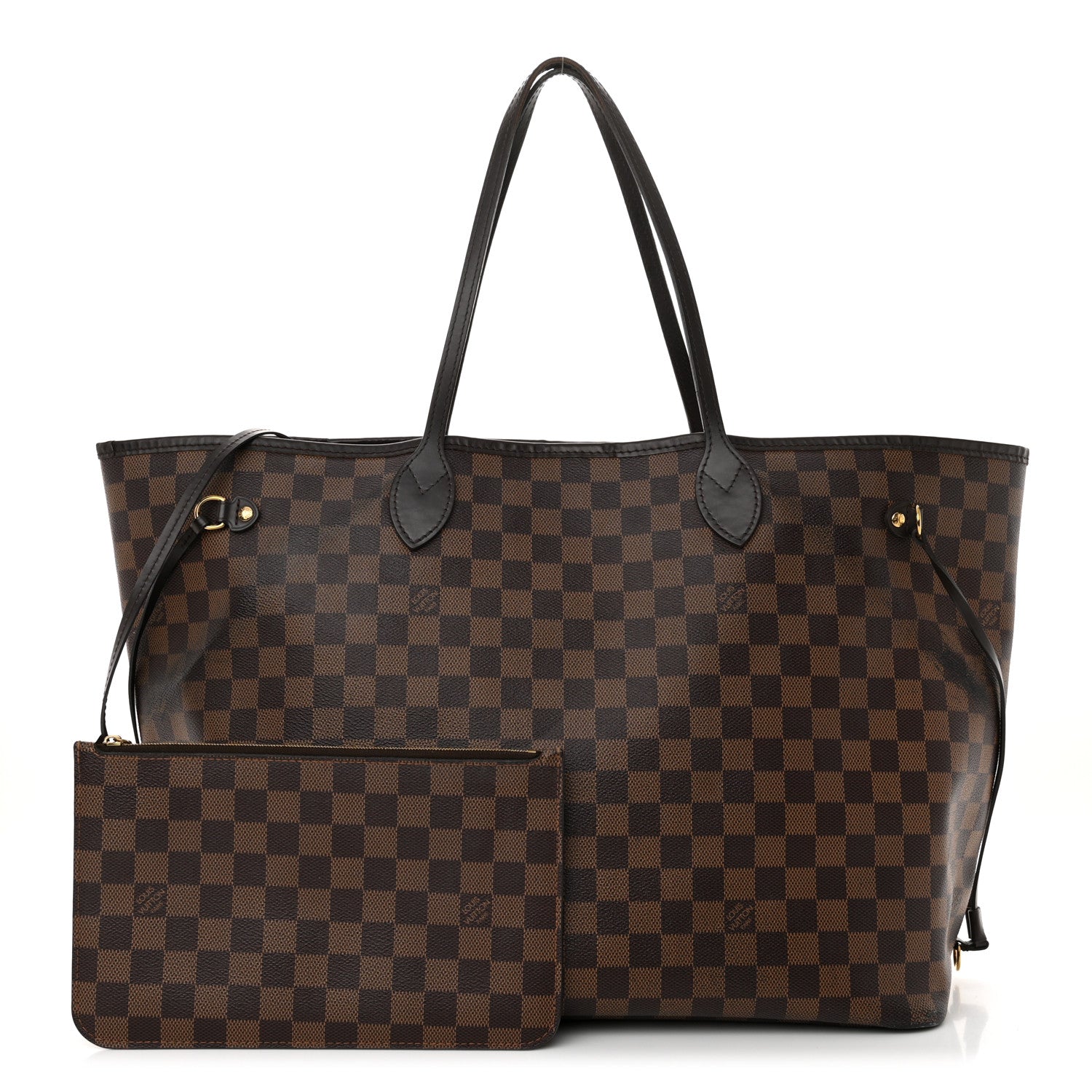 Louis Vuitton Damier Ebene Neo Neverfull GM 3 of 22