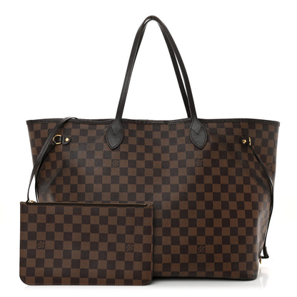 Louis Vuitton Damier Ebene Neo Neverfull GM 3 of 22