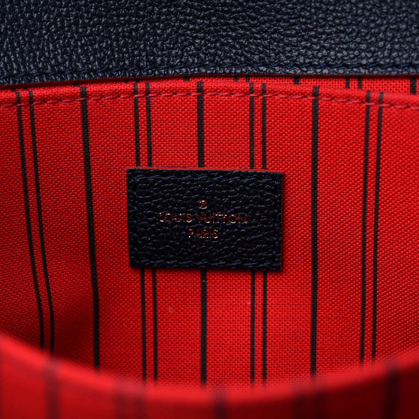 Empreinte Pochette Metis Marine Rouge