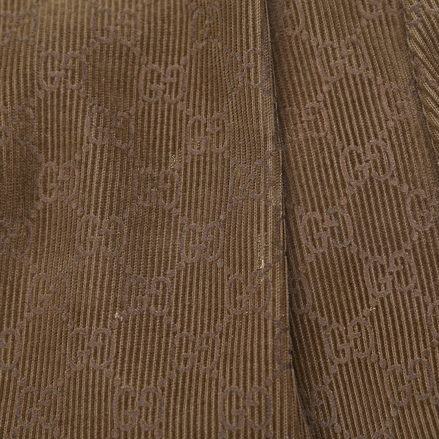 Monogram Corduroy Medium Sukey Tote Brown