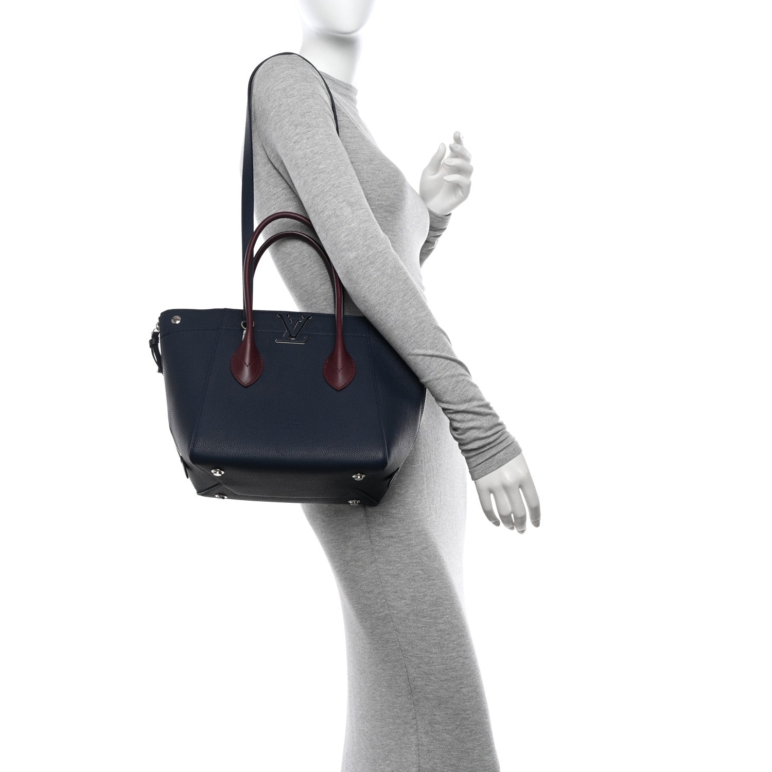 Louis Vuitton Calfskin Freedom Navy 2 of 9
