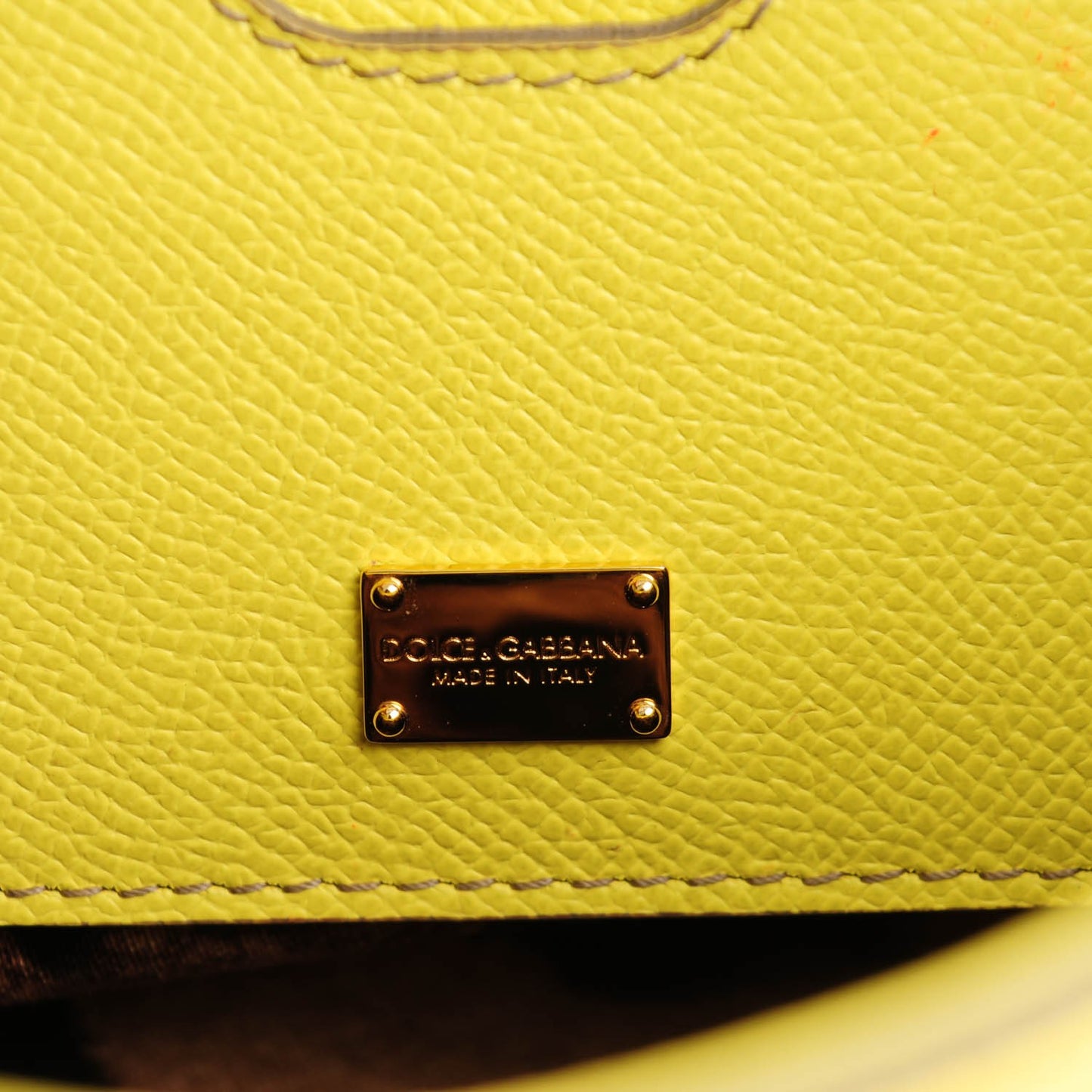 Dauphine Medium Miss Sicily Satchel Light Yellow