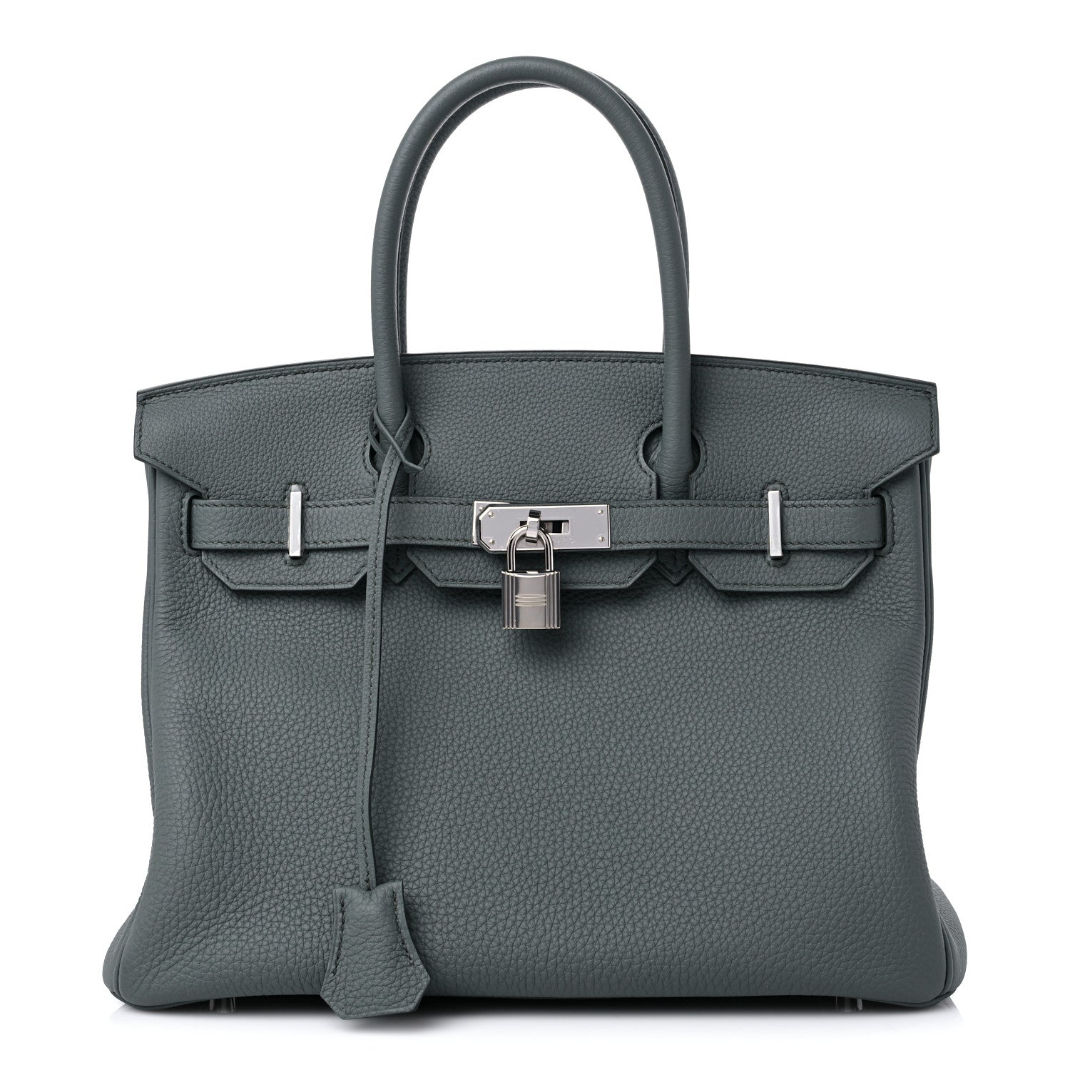 Hermes Togo Birkin 30 Vert Amande 1 of 11