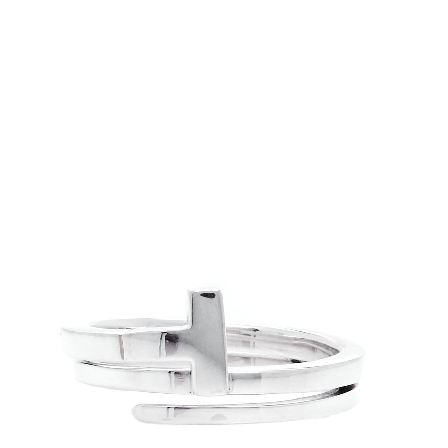 Sterling Silver T Square Wrap Ring 57 8