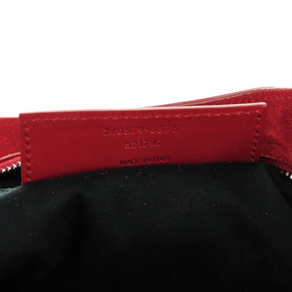 Balenciaga Baby Daim Suede Classic Hardware Town Rouge Coquelicot 8 of 8