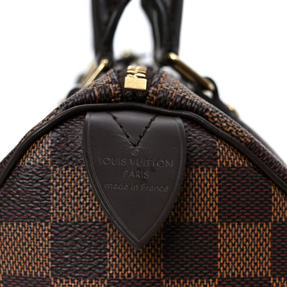 Louis Vuitton Damier Ebene Speedy 25 5 of 8