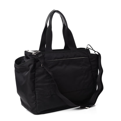 Prada Nylon Vela Baby Bag Black 4 of 12