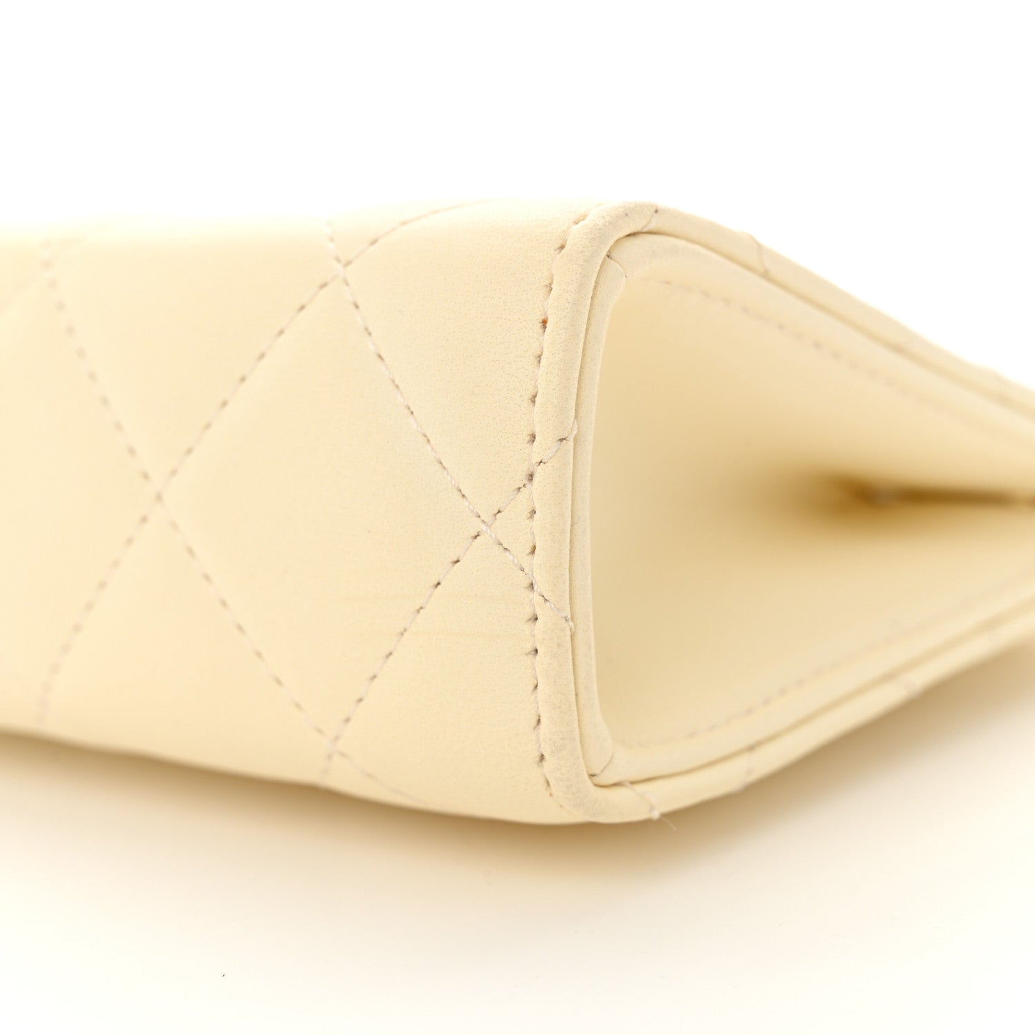 Chanel Lambskin Quilted Evening By The Sea Clutch White 10 of 12