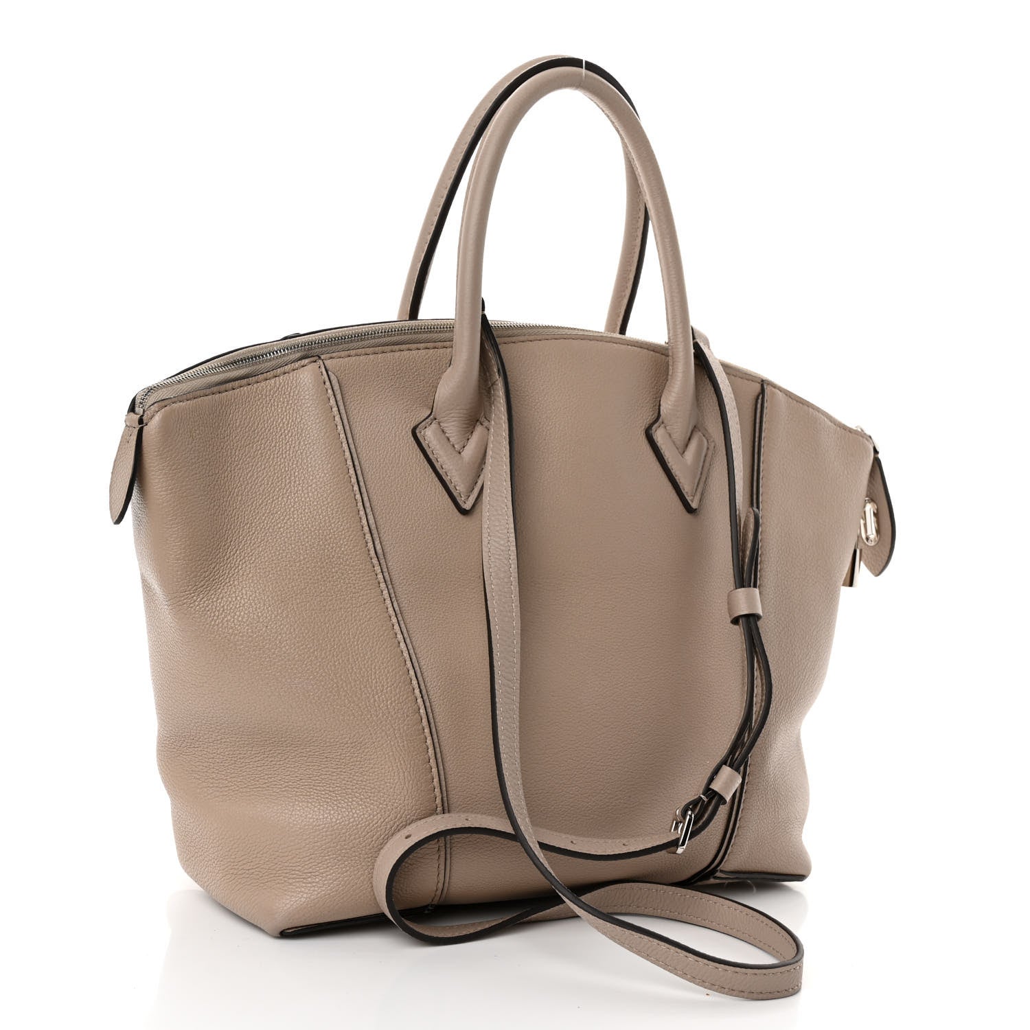 Louis Vuitton Veau Cachemire Soft Lockit PM Galet 3 of 9