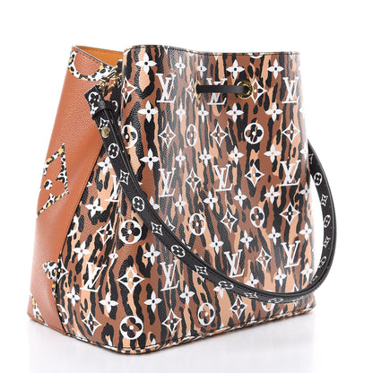 Louis Vuitton Monogram Giant Jungle NéoNoé Caramel 3 of 9