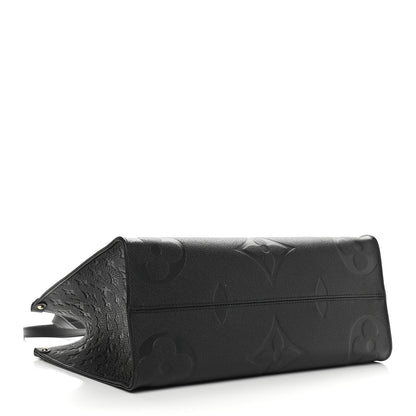 Louis Vuitton Empreinte Monogram Giant Onthego MM Black 4 of 8