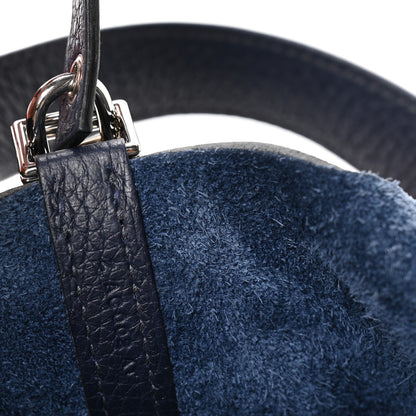 Hermes Taurillon Clemence Picotin Lock 18 PM Bleu Nuit 7 of 13