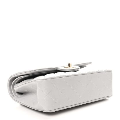 Chanel Caviar Quilted Small Double Flap Grey 4 of 12