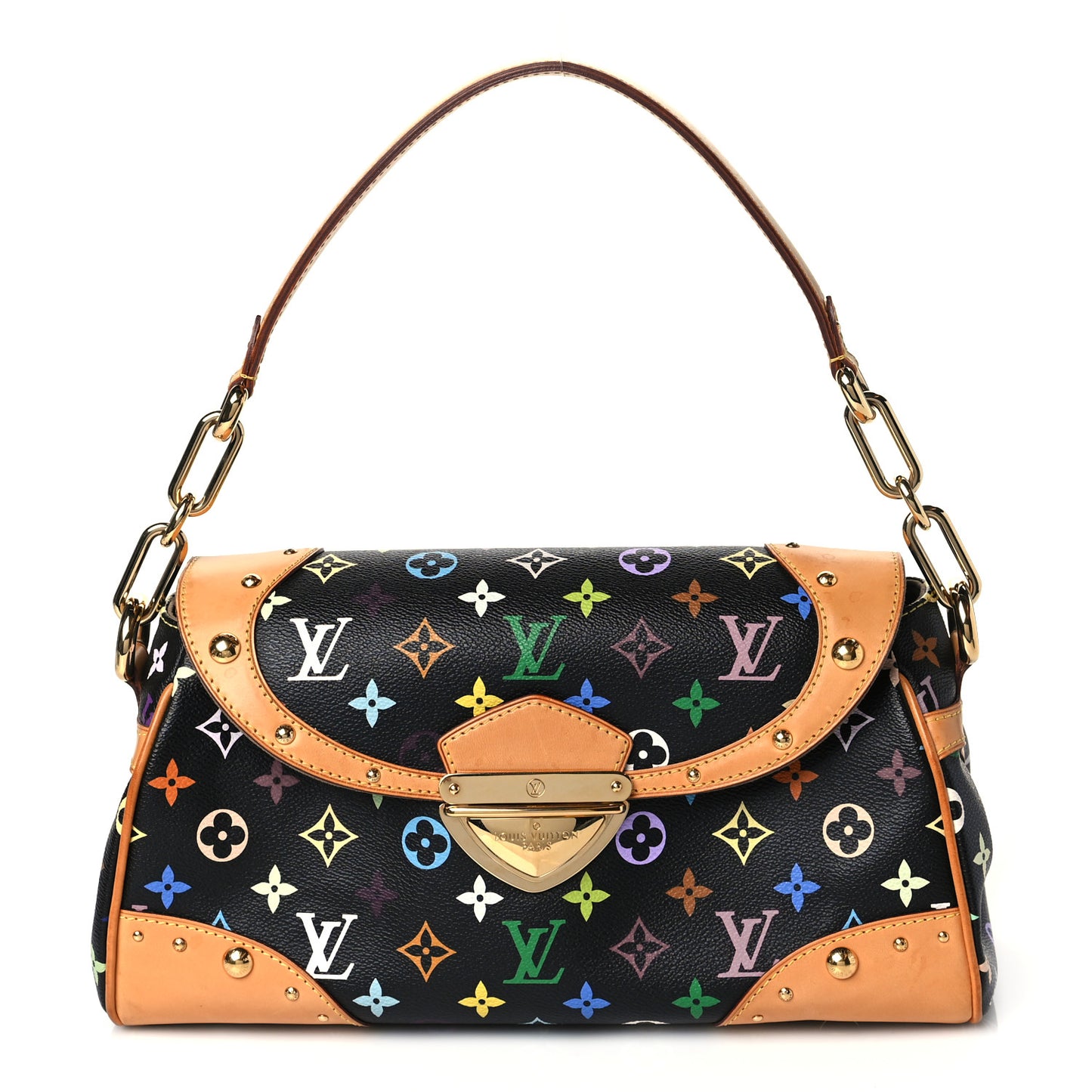 Monogram Multicolor Beverly MM Black