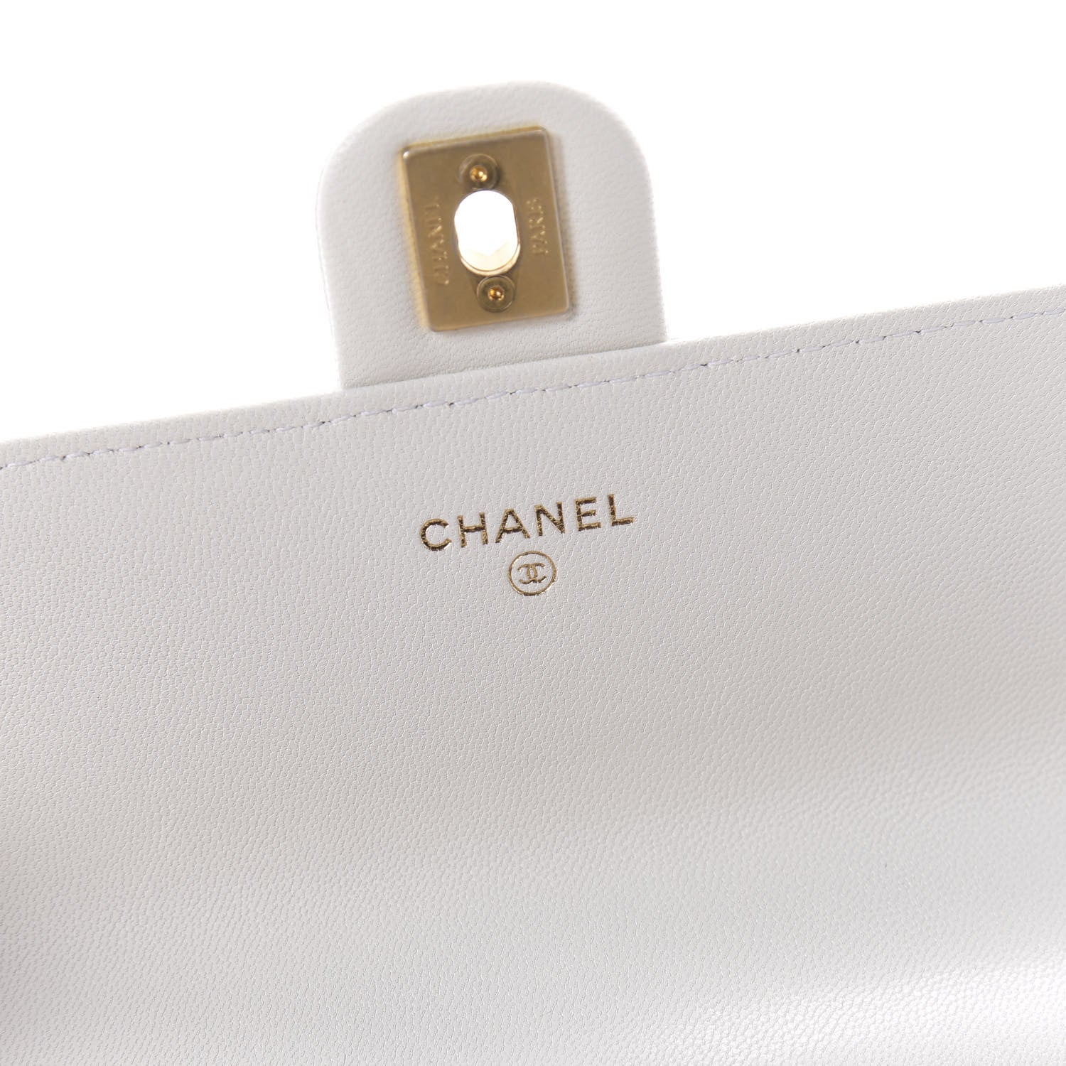 Chanel Lambskin Quilted Chic Pearls Clutch With Chain White 8 of 11