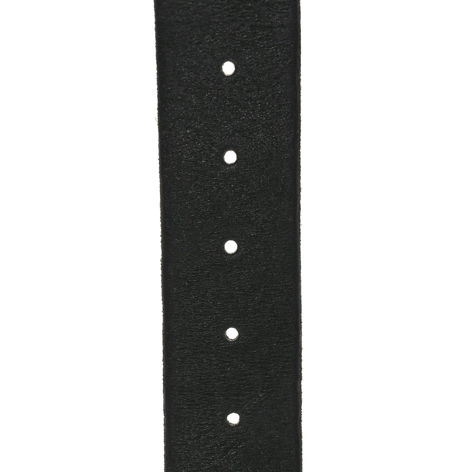 Gucci Calfskin Brass Feline Buckle Belt 80 32 Black 4 of 5