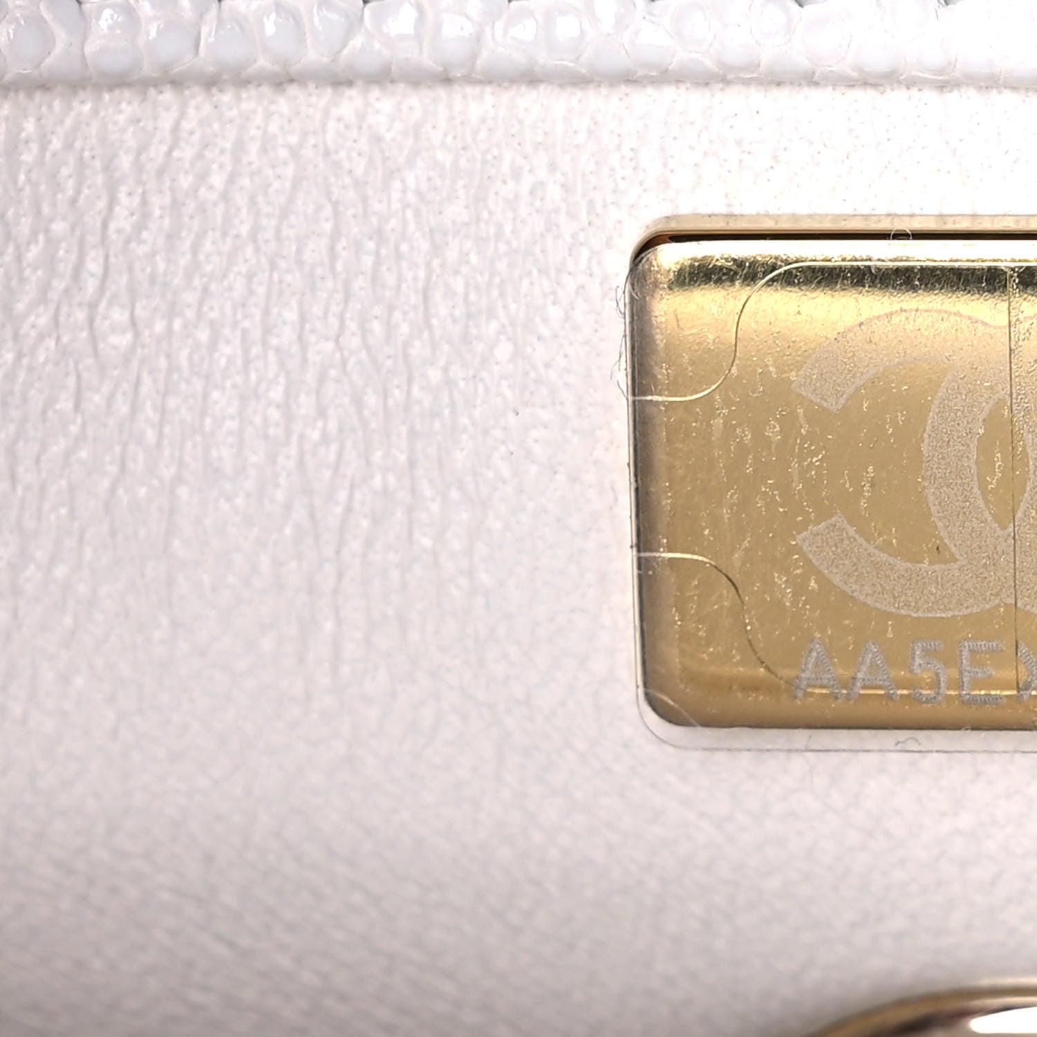 Chanel Caviar Quilted Mini Coco Handle Flap White 8 of 12